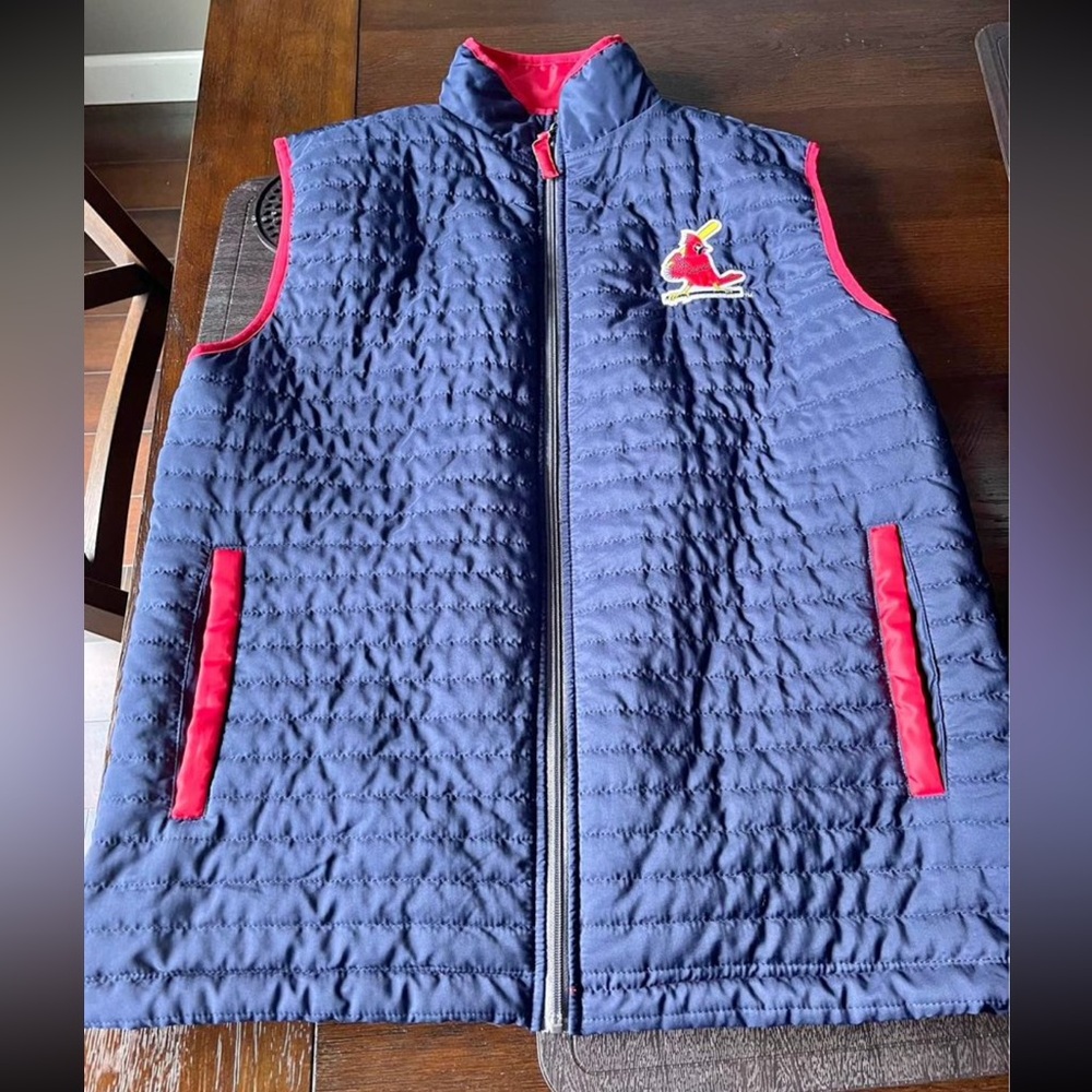 STL Cardinals puffer vest
